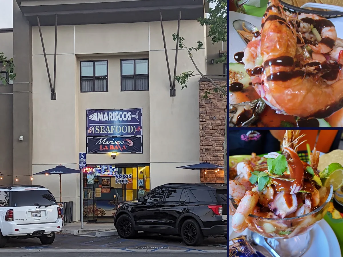 Seafood restaurant with casual indoor seating
