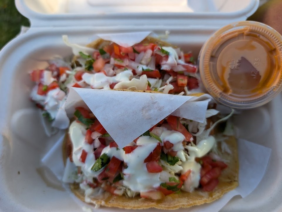 Battered Shrimp Taco